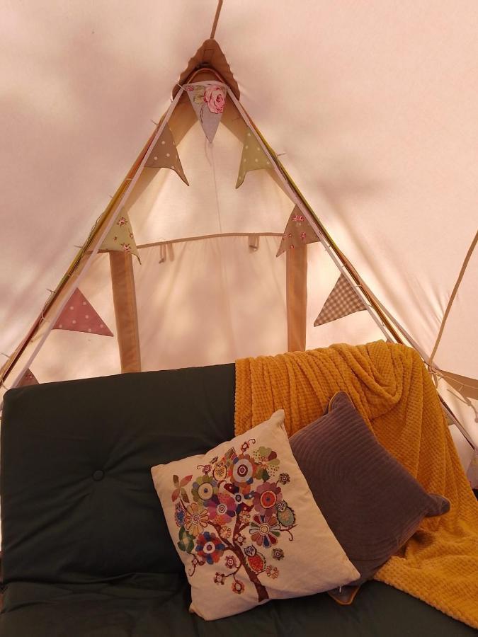 6M Emperor Tent Near Whitby With Log Burner Liverton Eksteriør bilde