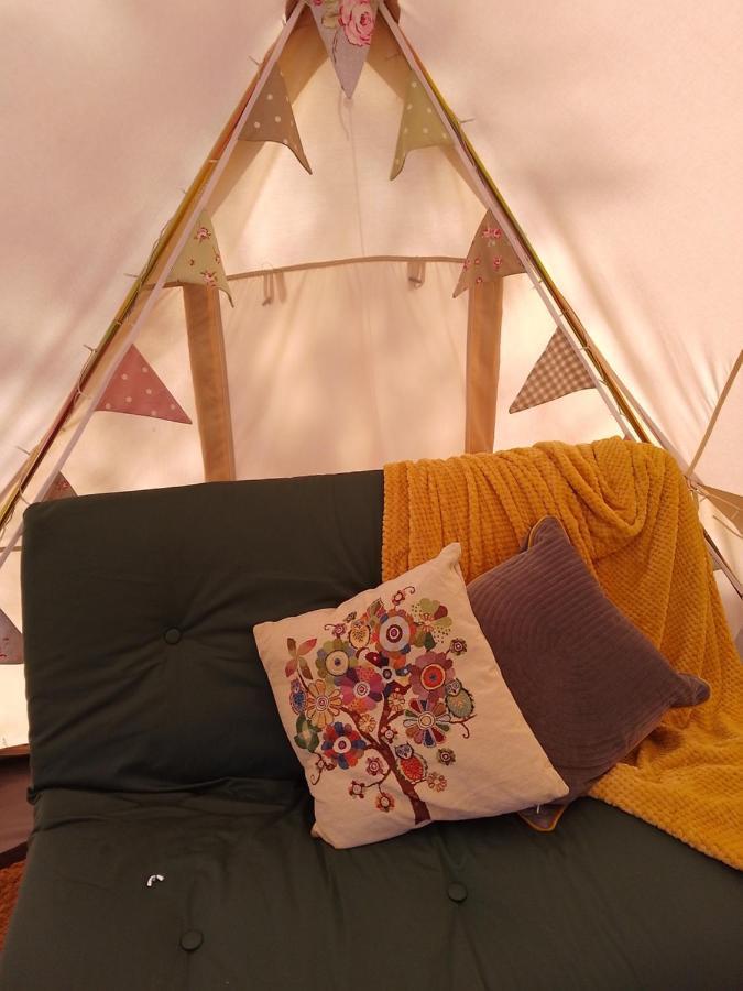 6M Emperor Tent Near Whitby With Log Burner Liverton Eksteriør bilde